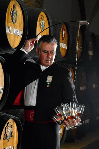 Sherry Wines Vinos de Jerez Venencia