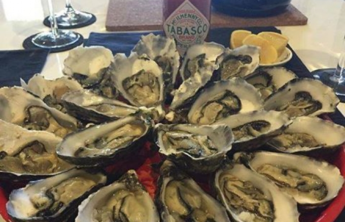 Ostras con Manzanilla