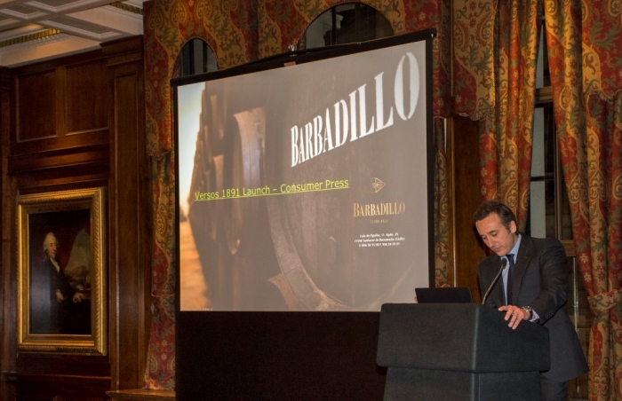 Barbadillo Launch Versos 1891 in London