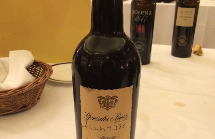 Gonzalez Byass Palo Cortado de Añada 1978