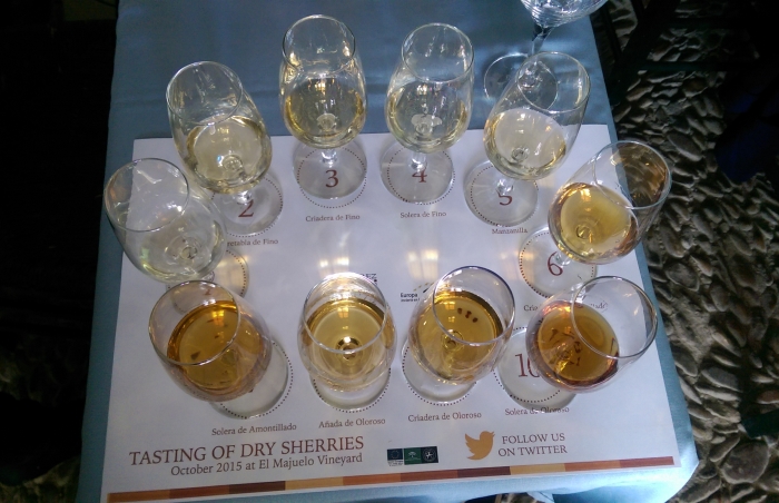 Dry Sherry Tasting
