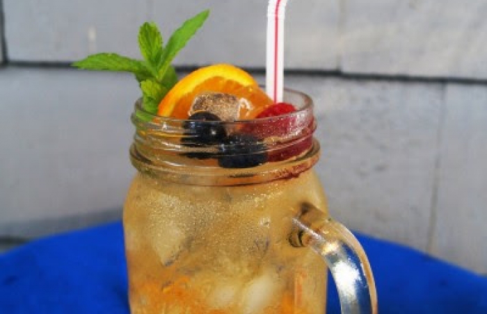 Sherry Cobbler. (Photo by M. Carrie Allan/M. Carrie Allan)