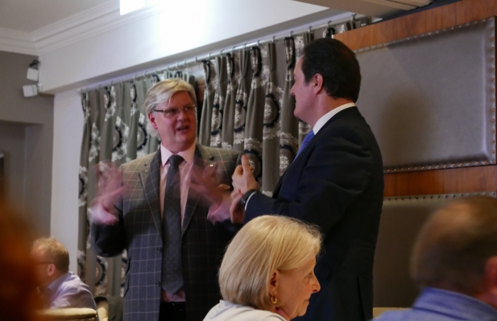 Craig Bancroft introduces Ignacio Lopez de Carrioza of Valdespino