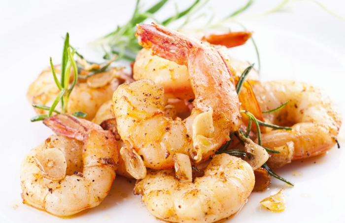 Gambas picantes 