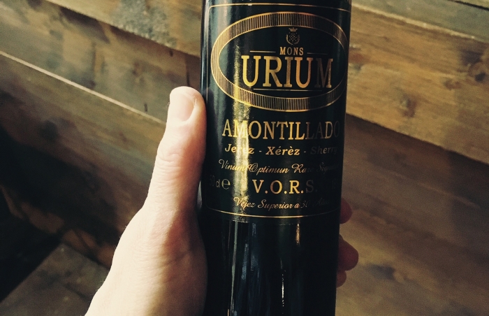 Amontillado, 18% ABV - matched with Cantabrian Anchovies