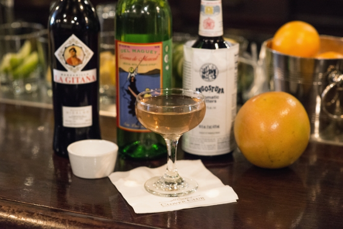 Sherry Cocktail The Veil of Sanlucar Manzanilla