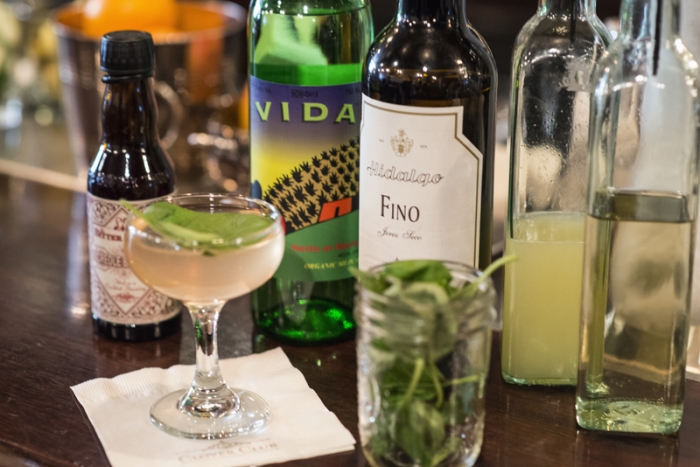 Sherry Cocktail Andalusian Smoke Fino