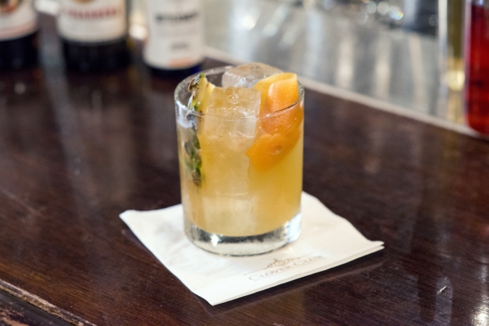 Abigail Gullo, Sherry Cocktail Competition 2014, "Smoke on Blonde"