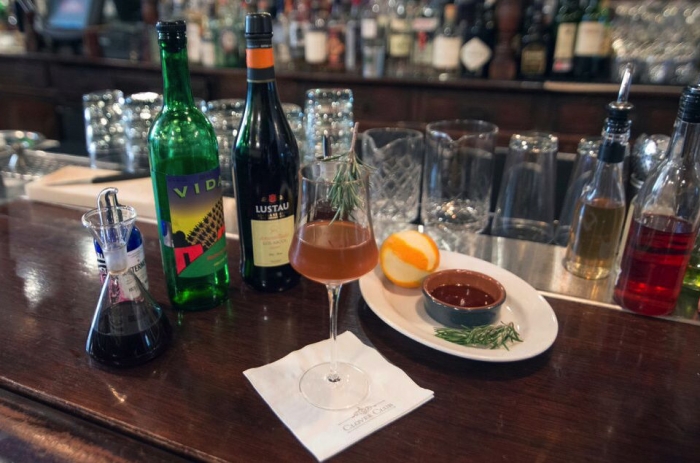 Erik VanderWal, Sherry Cocktail Competition 2014, "Osu"