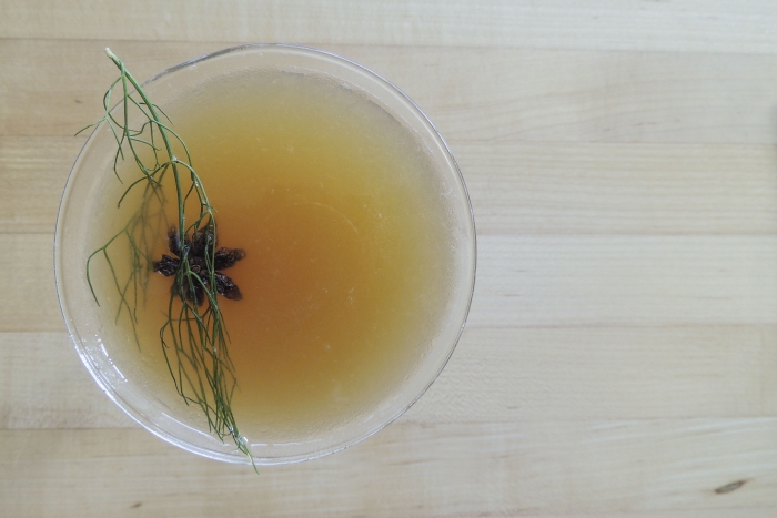 High Tea sherry cocktail