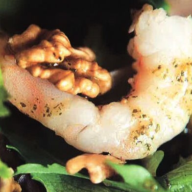 Prawn Salad with Citrus Dressing Sherry Pairing Manzanilla