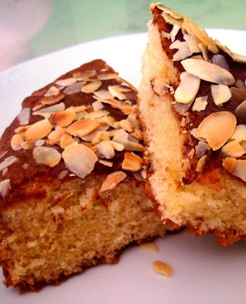 Traditional Almond Tart paired with PX