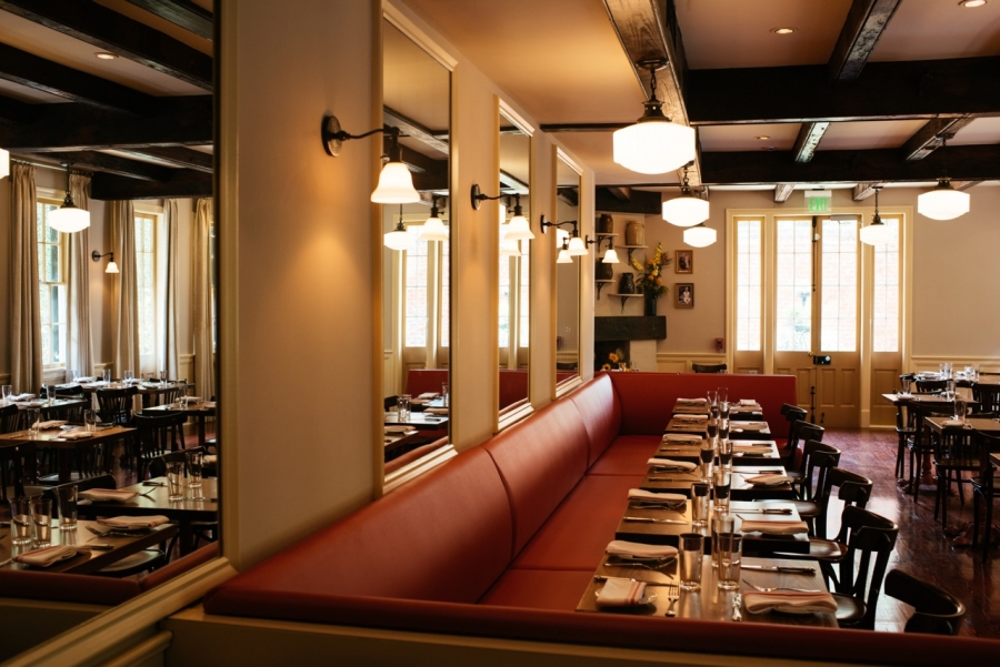 The dining room at Angeline in New Orleans