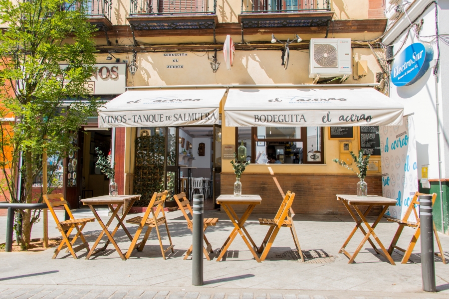 nuestra esquinita en el centro de Sevilla