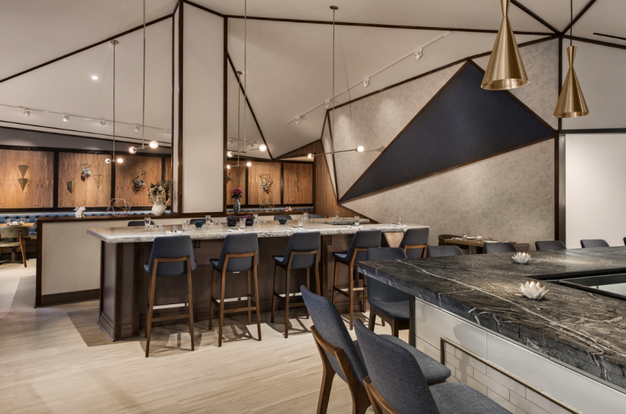 Inside Kyirisan Restaurant
